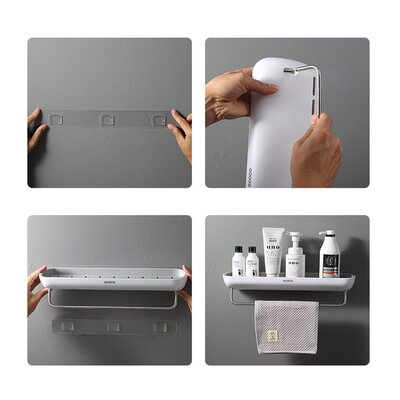 ECOCO E1923 Hatrack White/Gray