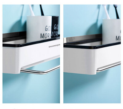 Shuangqing SQ-5255 (Towel rail) White/Black