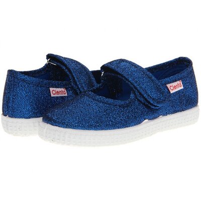 Cienta Kids Shoes 56013 20 (Blue Metallic)