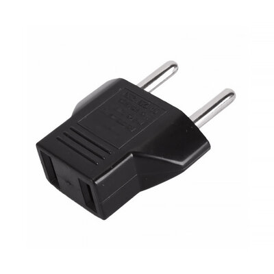 US to EU Plug 6A Black