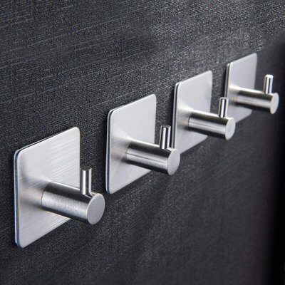 IwConcept JIN-H SS-304 (3M) 4pcs Silver