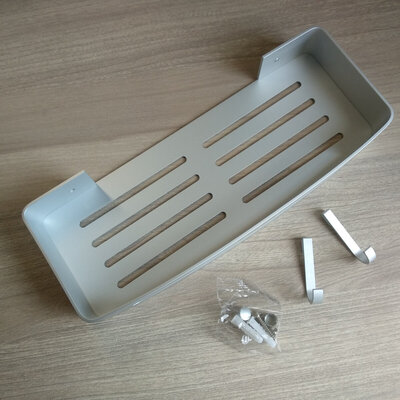 Miken AF-02 (Al-Rectangular) 32cm Silver