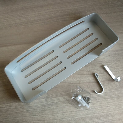 Miken AF-02 (Al-Rectangular) 32cm Silver