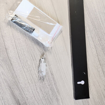 IwConcept PRO Batten-50cm (Steel 304) Black