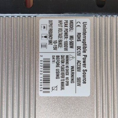 ProZone MU-500W (UPS 12/220V)