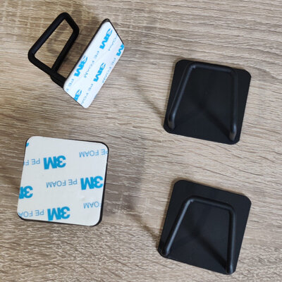 Haowa Sponge Holder (3M) 4pcs Black 