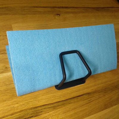 Haowa Sponge Holder (3M) 4pcs Black 