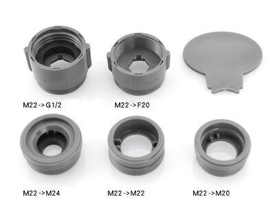 Lanfey CH-001 Silver + adapters
