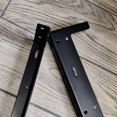Jinrongda Bracket-MC 3mm 23cm (Black) 2pcs