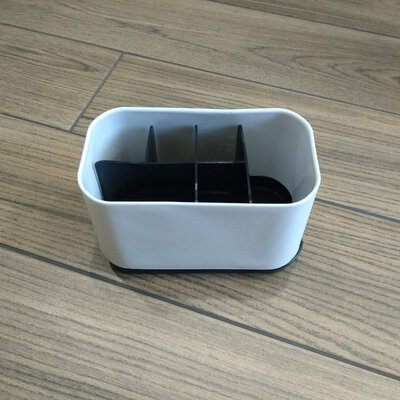 EasyStore Toothbrush Caddy XL-size Black
