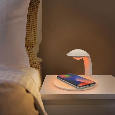 ProZone Mini-Light Wireless Charger White