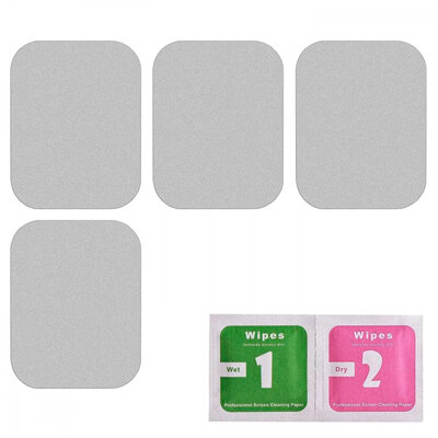 PlateSilver RF-Square (4pcs) Pluss 40mm Silver