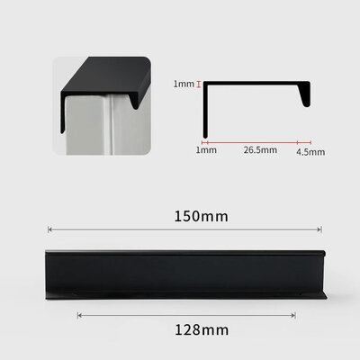 LEEDIS B-6805-128 (150mm) Black