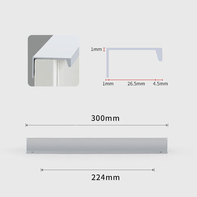 LEEDIS B-6805-224 (300mm) Silver