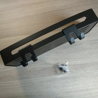 Miken AF-02B (Al-Rectangular) 32cm Black