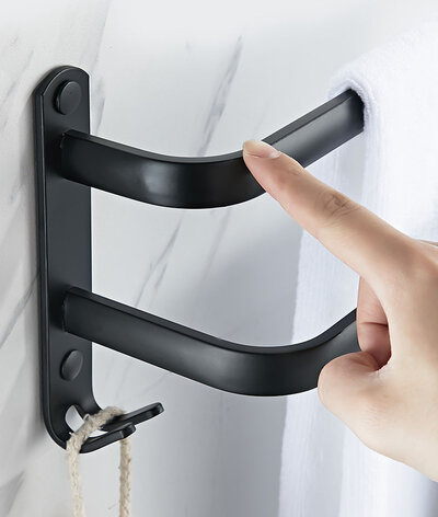 Fumei LM 60cm-2-Rods Black