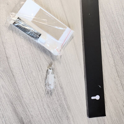 IwConcept PRO Batten-40cm (Steel 304) Black