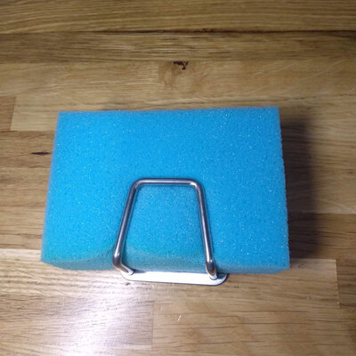 Fumei Sponge Holder (3M) Silver (4pcs)