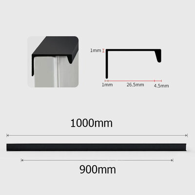 LEEDIS B-6805-900 (1000mm) Black