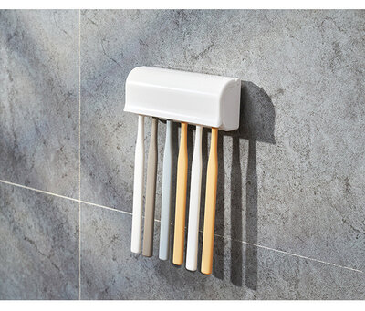 KM-Japan Toothbrush Holder 871 6T (White)