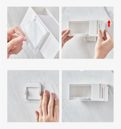 KM-Japan Toothbrush Holder 1002 (White)