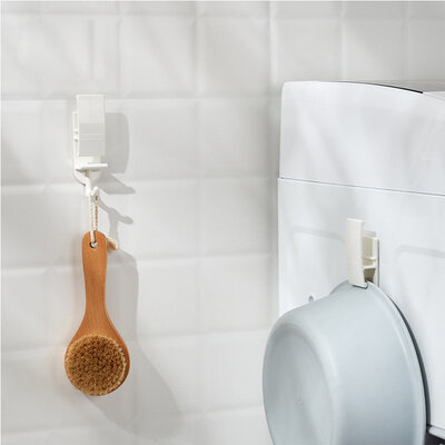 KM-Japan Multipurpose Bath Hook 002 (White)