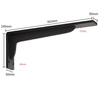 Jinrongda Bracket-L 39cm (Black)