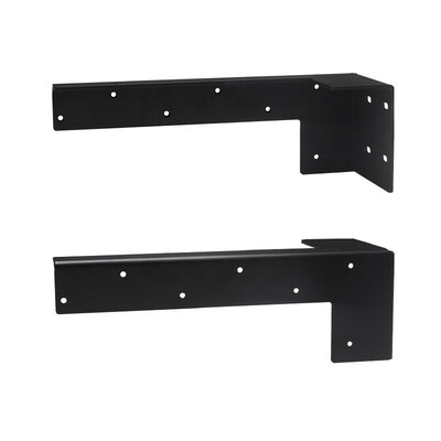 Jinrongda Bracket-B 30cm (Black) 2pcs
