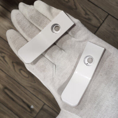 Fumei JIN-Aluminum Nordic (Screws) White 2pcs