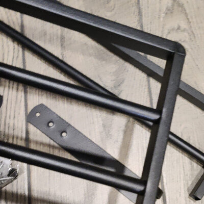 Bathroom Shelf ALP-47 Black