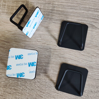 Haowa Sponge Holder (3M) 4pcs Black 