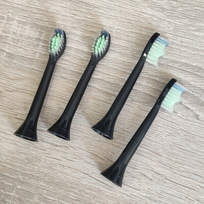 ProZone HX6064 Diamond (Stainless Steel) for Philips 4pcs Black