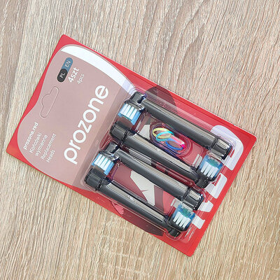 ProZone Classic-3D 4pcs for ORAL-B Black