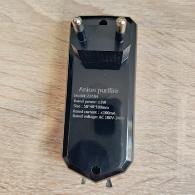 Enerfer Anion Purifier (EU) ZZC02 3000W Black