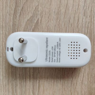 Enerfer Ultrasonic Insect Killer ZZC01 (EU) White