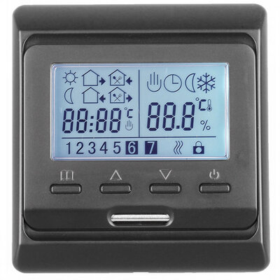 HVAC M6.716 WiFi Tuya Black