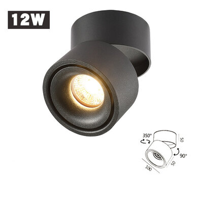 Pinton M076 12W 3000K Black