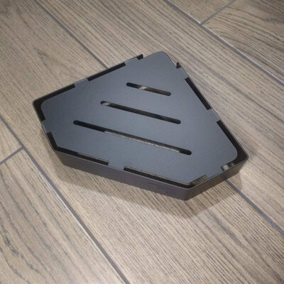 Tauset H5187 Angular SUS304 25cm Black