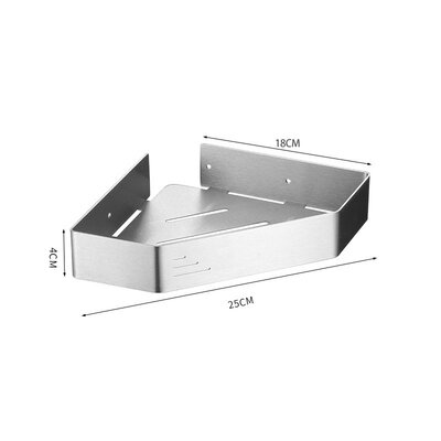Tauset H5187 Angular SUS304 25cm Matte Silver