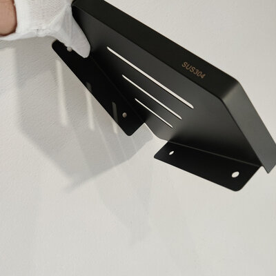 Tauset H5099 Angular SUS304 17.5cm Black