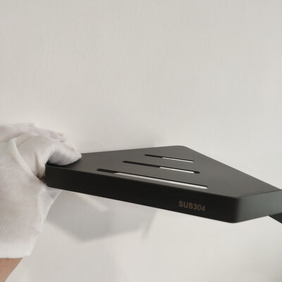 Tauset H5099 Angular SUS304 17.5cm Black