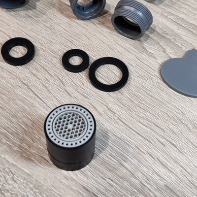 Lanfey CH-001 Black + adapters