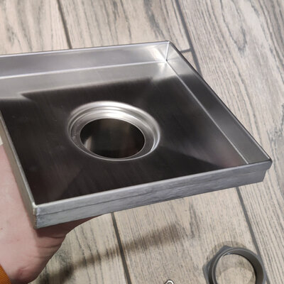 DISFACT DTQ-1 Premium 15x15cm SUS304 Silver