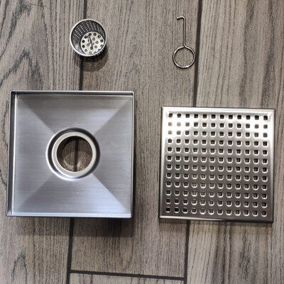 DISFACT DTQ-1 Premium 15x15cm SUS304 Silver