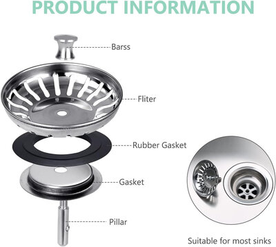 DISFACT KSPS-PRO (80mm) 304 Steel