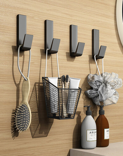 Disfact Hook-L Black 5pcs