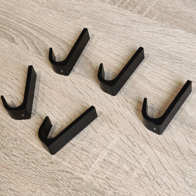 Disfact Hook-L Black 5pcs