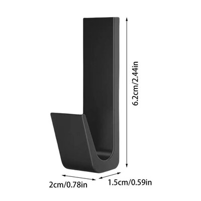 Disfact Hook-L Black 5pcs