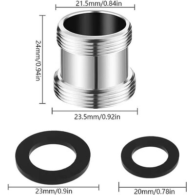 Lanfey CH-2002 (22-24mm) Chrome