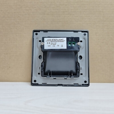 BIO-PASS LED STEP LIGHT BASE (1.5W/3000K) Graphite